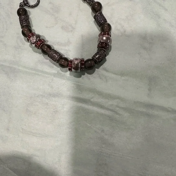 Macy’s 14k Gold and Sterling Silver Bracelet - Picture 3 of 5